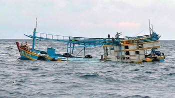 Tàu hàng quốc tịch Liberia đâm chìm tàu cá Việt Nam rồi bỏ đi, 10 ngư dân được cứu sống