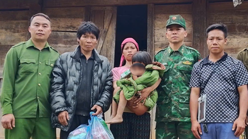 Tìm thấy bé gái 7 tuổi đi lạc trên núi hơn 2 ngày
