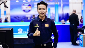 Tay cơ trẻ Việt Nam lại gây sốc khi tiến sâu tại World Cup billiards TP.HCM