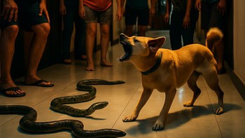 Thả rắn 'dằn mặt' hàng xóm vì ghét nuôi chó