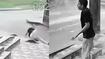 Chàng trai đen đủi được tắm hai lần trong một cơn mưa