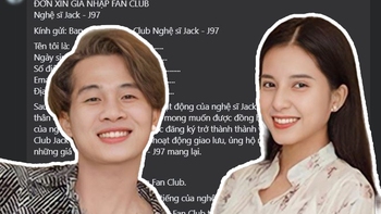 'Đơn làm fan' và 'văn mẫu xin lỗi J97' rần rần cõi mạng