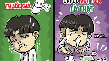 Cái gì cũng giả, chỉ có hết tiền là thật