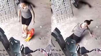 Cứ tưởng mấy đứa con nít mới chơi bóng bay, ai ngờ mẹ cũng bon chen và cái kết