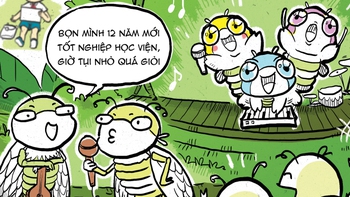 'Lễ trưởng thành' trên những tán cây