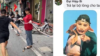 Dân mạng bình luận tấu hài về bộ lòng se điếu dài 40m
