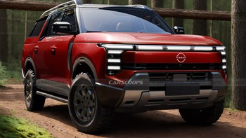 Nissan sắp có SUV mới đối đầu Ford Everest