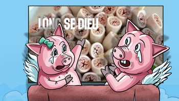 Hai chú heo tâm sự thẳng thắn về lòng se điếu