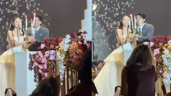 Cười bò với màn em gái hát tặng anh trai trong ngày cưới