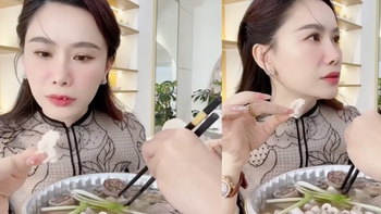 MC Anh Thơ tởn đến già khi ăn phải lòng se điếu dai như cao su