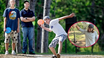 Cá mập đầu búa bất ngờ ‘hạ cánh’ trên sân disc golf