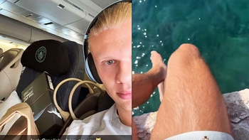 Erling Haaland đăng tin ‘tìm bạn’ trên máy bay đến FIFA Club World Cup