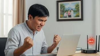 Vì sao WiFi lúc nhanh lúc chậm dù bạn ngồi yên một chỗ?