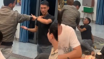 Quê một cục vì bị đồng đội vật ngã khi đang hướng dẫn tuyệt kỹ karate