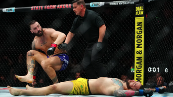 Võ sĩ MMA Rodolfo Bellato hứng ‘gạch đá’ vì nghi vấn giả vờ bị knock-out