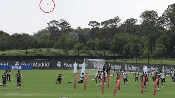 Real Madrid dùng flycam hỗ trợ tập luyện tại FIFA Club World Cup
