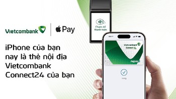 Giới thiệu Apple Pay đến chủ thẻ nội địa Vietcombank Connect24