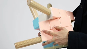 Ghế Rubik độc đáo - Muốn ngồi phải… giải đố!