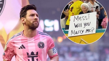 Cụ bà cầu hôn Lionel Messi gây sốc tại FIFA Club World Cup