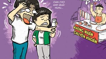 Suýt bị bồ đá vì lách chuyển khoản