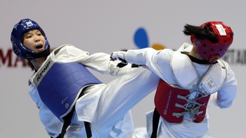 Taekwondo Việt Nam lấy dễ 4 huy chương vàng trên sân nhà