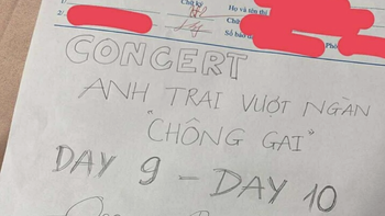 Loạt giấy nháp 'gây bão' mùa thi