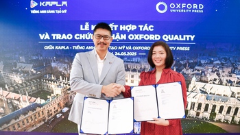 Oxford University Press trao chứng nhận Oxford Quality cho Kapla