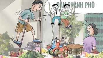 Dân thành phố không biết đi cà kheo là dở rồi