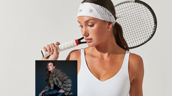 Người mẫu chuyên nghiệp Carson Branstine dự Wimbledon 2025