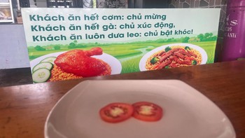 Ảnh vui 4-6: Đôi điều nhắn gửi của chủ quán đến thực khách