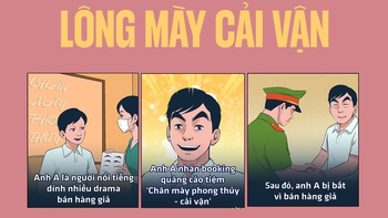 Chân mày cải vận hay lông mày hại chủ?