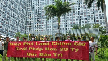 Sở Xây dựng kiến nghị xử lý 'mạnh tay' việc 'chiếm' quỹ bảo trì ở chung cư Saigon Gateway
