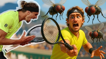 Alexander Zverev nói ‘đã nuốt khoảng 50 con ruồi’ tại Roland Garros 2025