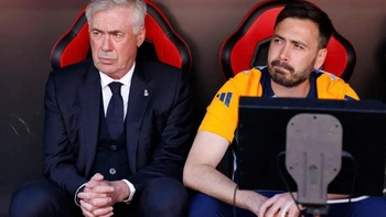 HLV Ancelotti lại mang theo con trai làm trợ lý ở tuyển Brazil