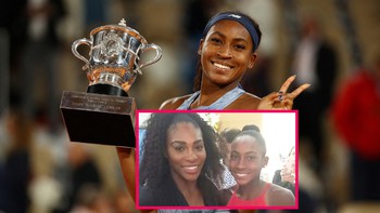 Nhà vô địch Roland Garros Coco Gauff từng là ‘diễn viên đóng thế’ cho Serena Williams