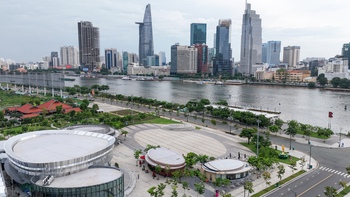 Bờ Thủ Thiêm sông Sài Gòn rực rỡ hơn, có thêm trung tâm sáng tạo ven sông