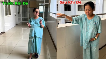 Cười sảng với mẹ bầu trước và sau khi sinh
