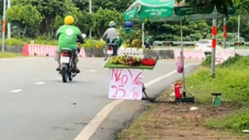 Thử tài tinh mắt: 'Nho vườn' 25.000 đồng/kg ở khu vực Suối Tiên