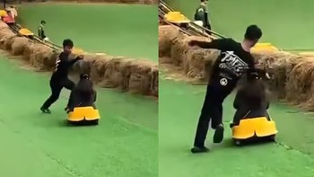 Chàng trai quay video cho khách 'nghệ cả củ'