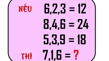 Rèn luyện tư duy với hai câu đố toán học