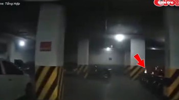 Cháy xe trong hầm chung cư, tài xế nhanh trí cứu tòa nhà thoát hỏa hoạn