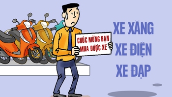 Thanh niên không cần bốc thăm mua xe xăng