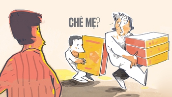 Hai bố con chê 'cơm mẹ nấu', không cái dại nào giống cái dại nào