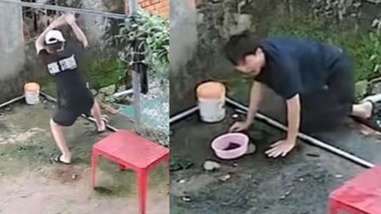 Thanh niên 'tắm hai lần trên một dòng sông'