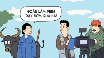 Đoàn làm phim cực hơn người nông dân
