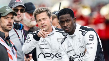 Hé lộ cát sê khủng của Brad Pitt trong phim đua xe F1