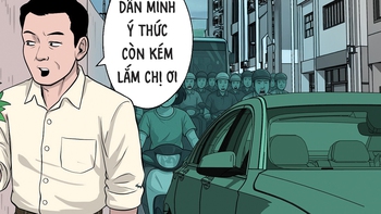Dân mình ý thức còn kém lắm chị ơi!