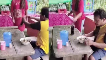 Chàng trai đứng hình khi gặp nữ cao thủ bán nước