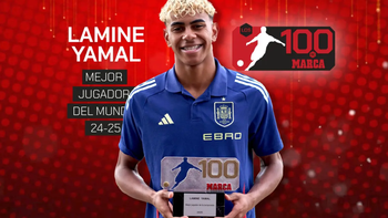 Lamine Yamal là tân vương của ‘Los 100 de MARCA’