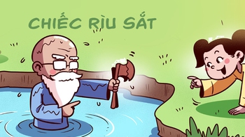 Câu chuyện cổ tích về chiếc rìu sắt kết thúc cụt ngủn